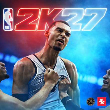 NBA 2K27 Standard Edition cover featuring Victor Wembanyama